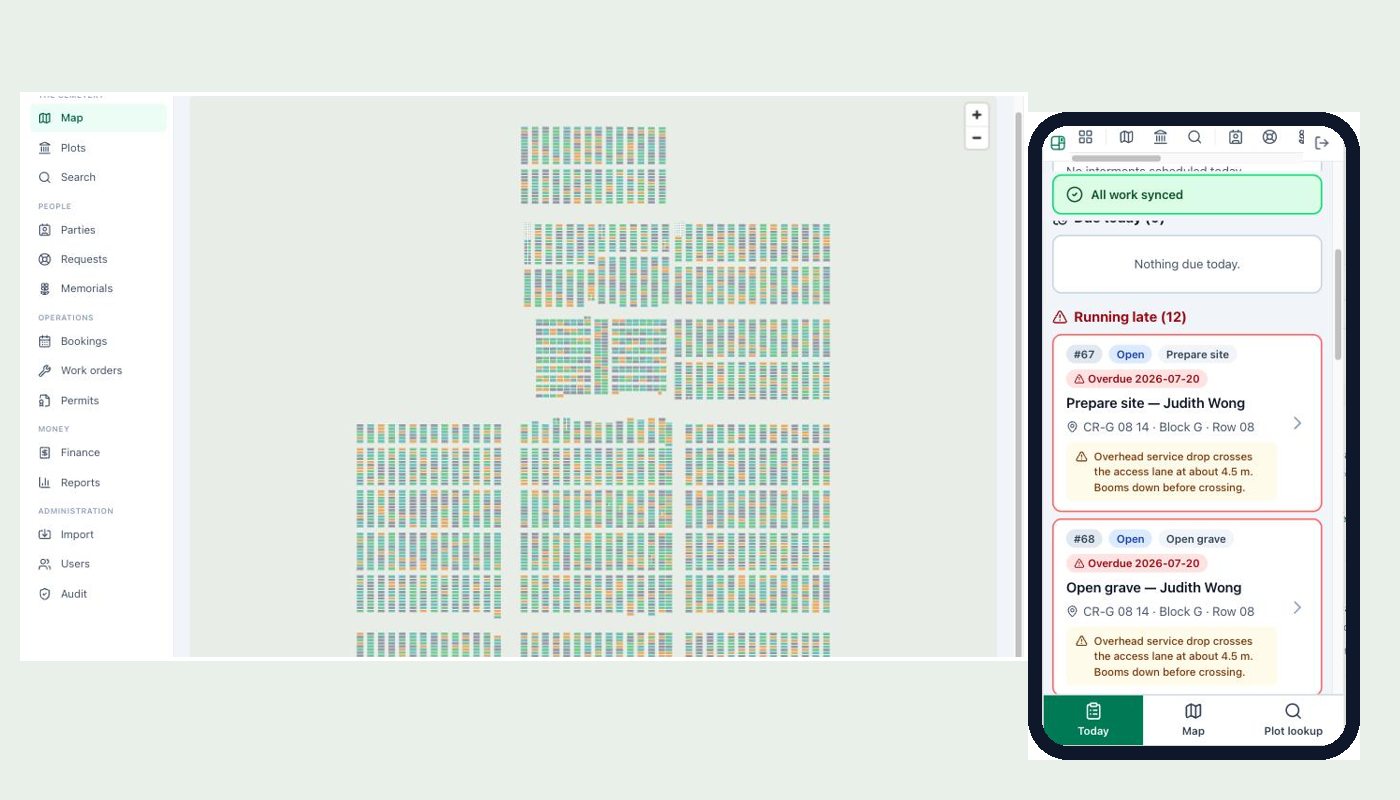 Plotbase on desktop and phone — Plotbase